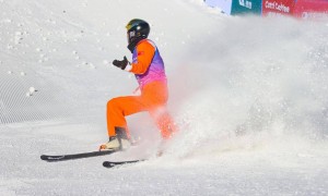 中国队包揽自由式滑雪空中技巧世界杯云顶站混团金银牌