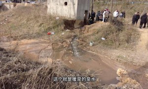 干枯了三十多年，郑州“母亲河”贾鲁河源头泉水复涌，水温近30℃，附近民众兴奋不已，奔走相告